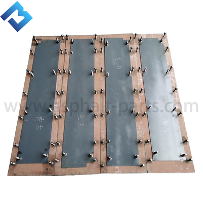 아스팔트페이버 부품 AB500-3TV 2310096 긴 연설 플레이트 키트 소재 NM400 Hardox400