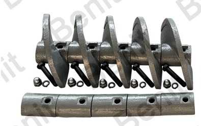 아스팔트 포장기 ABG325 VOLVO6820용 고품질 오거 샤프트 PN RM 56261241