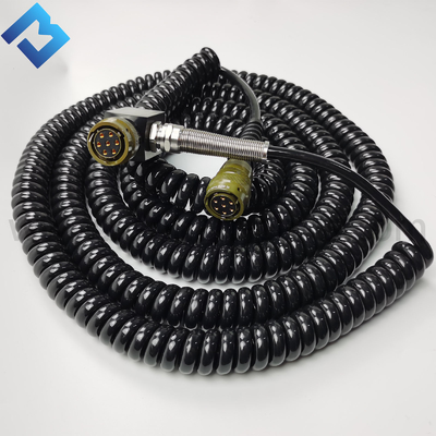 푀겔레를 위한 새로운 음 스키 센서 7 동전 7 홀 3중 연결기 2542010 스파이럴 케이블