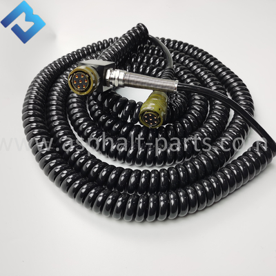 새로운 음향 스키 센서 7동전 7홀 트리플 커넥터 2542010 나선 케이블