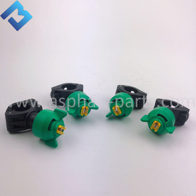 OEM ODM CC522 플라스틱 스프레이 노즐 작은 크기 녹색 검은색 도로 롤러