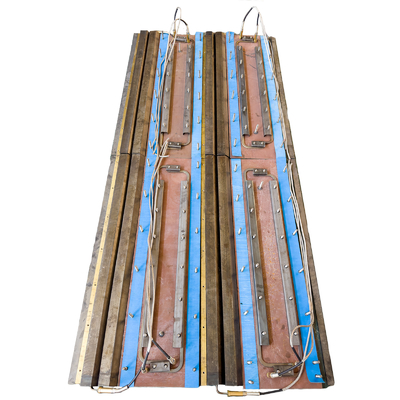 VDT-V88 전기 가열 스레드 키트 오븐 스레드 플레이트 키트 아스팔트 패버용 이중 램버 2 램버 80873870