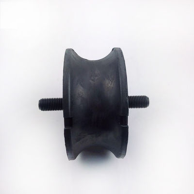 Black round Type Rubber buffer for   road roller