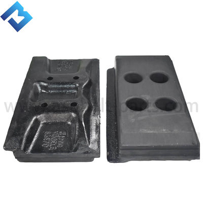 abg dynapac bomag 파워 2046286/14255285 고무 트랙 패드